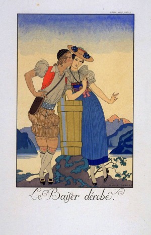 The stolen kiss